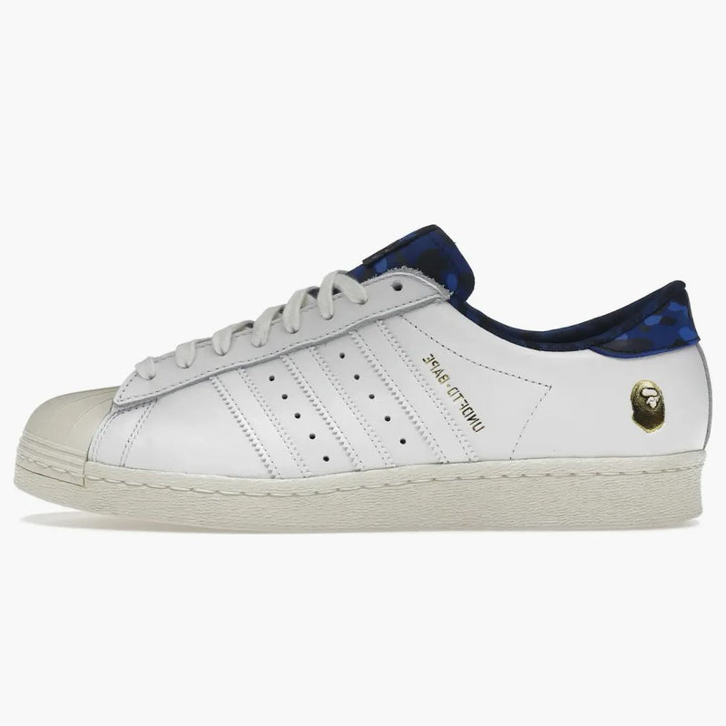 Adidas Superstar 80s Undefeated Bape White
