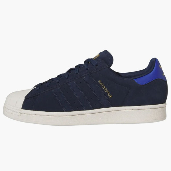 Adidas Superstar Adv Royal Blue Gold Metallic