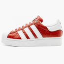 Adidas Superstar Bold Heart Embossed Scarlet (women's)
