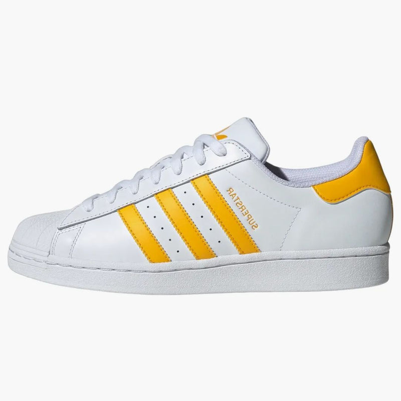 Adidas Superstar Cloud White Crew Yellow