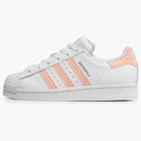 Adidas Superstar Cloud White Haze Coral (gs)