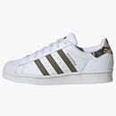 Adidas Superstar Cloud White Olive Strata (gs)