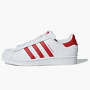 Adidas Superstar Cloud White Scarlet (gs)