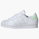 Adidas Superstar Cloud White Semi Green Spark (gs)