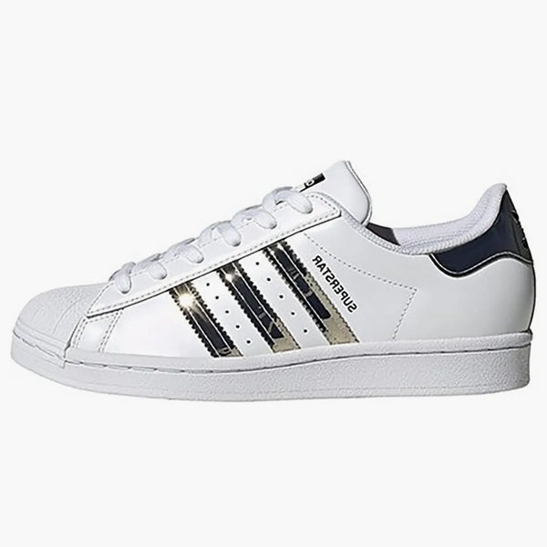 Adidas Superstar Cloud White Silver Metallic (women's)