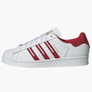 Adidas Superstar Cloud White Team Victory Red Grey