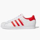 Adidas Superstar Cloud White Vivid Red