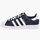 Adidas Superstar Collegiate Navy White Silver