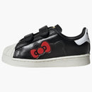 Adidas Superstar Comfort Closure Hello Kitty Core Black Cloud White Red (td)