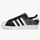 Adidas Superstar Core Black Cloud White (women's)