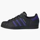 Adidas Superstar Core Black Energy Ink Silver Metallic (women's)
