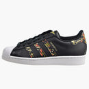 Adidas Superstar Core Black Fox Orange