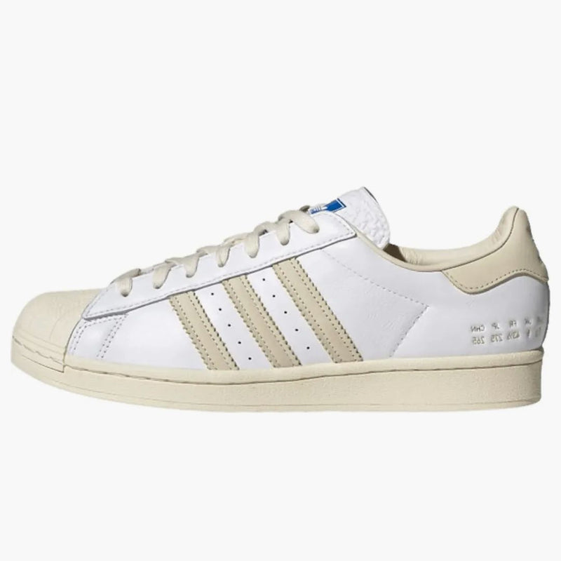 Adidas Superstar Cream White Size Tag