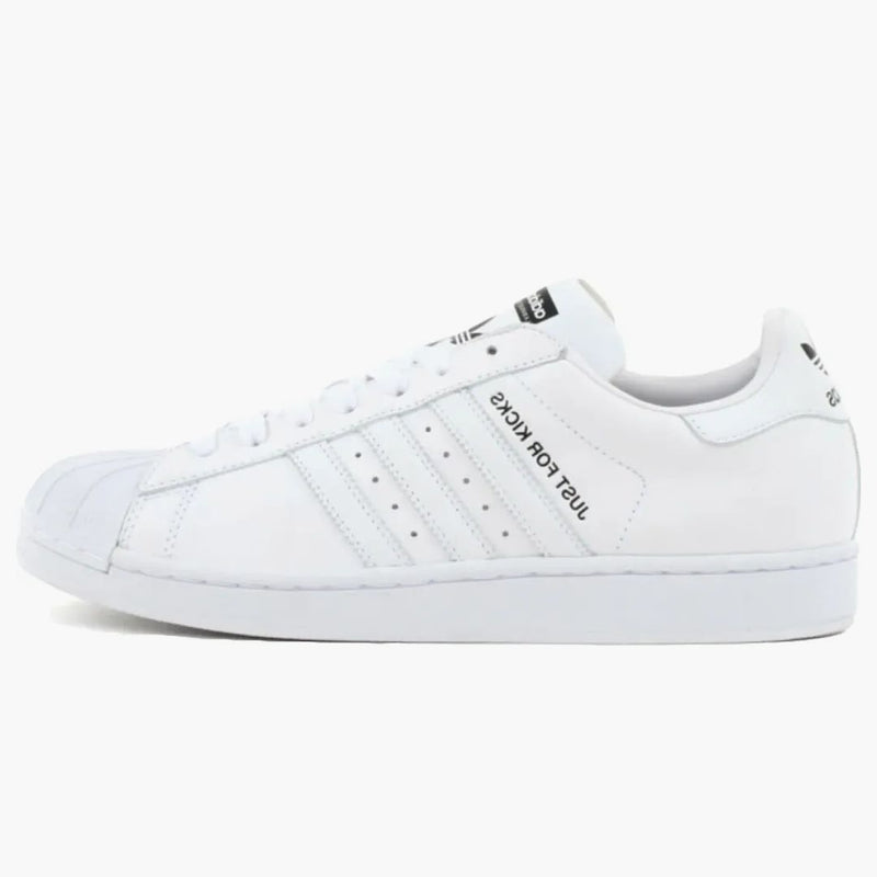 Adidas Superstar Just For Kicks White (friends And Family)