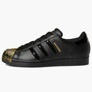 Adidas Superstar Metal Toe Black Gold Metallic (women's)