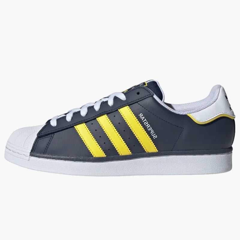 Adidas Superstar Night Indigo Yellow Cloud White
