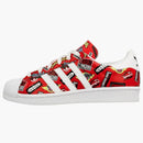 Adidas Superstar Nigo Allover Print Red