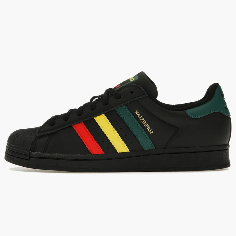 Adidas Superstar Rasta Black