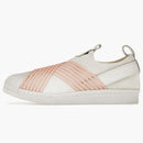 Adidas Superstar Slip On White Orange (women's)