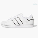 Adidas Superstar Thin Stripes White Black