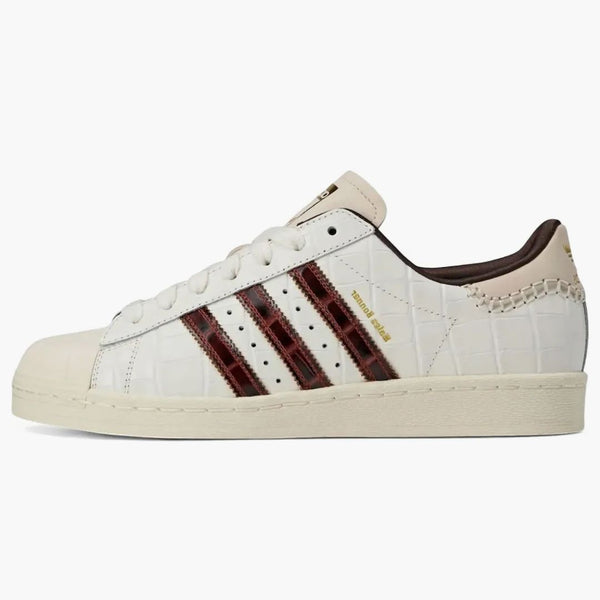 Adidas Superstar Wales Bonner White Brown Croc