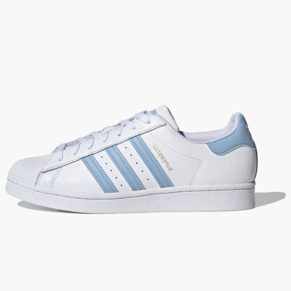 Adidas Superstar White Ambient Sky Gold