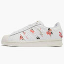 Adidas Superstar White Floral (women's)