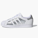 Adidas Superstar White Silver Metallic (women's)
