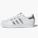 Adidas Superstar White Silver Metallic (women's)
