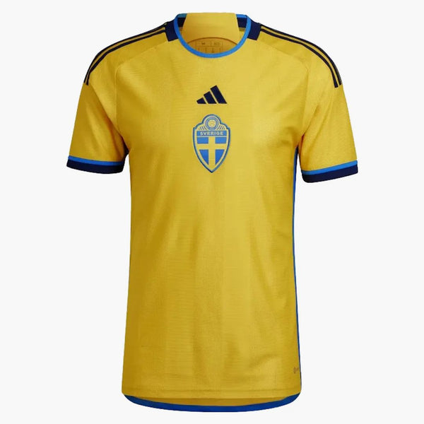 Adidas Švédsko 22 Home Jersey Eqt Yellow