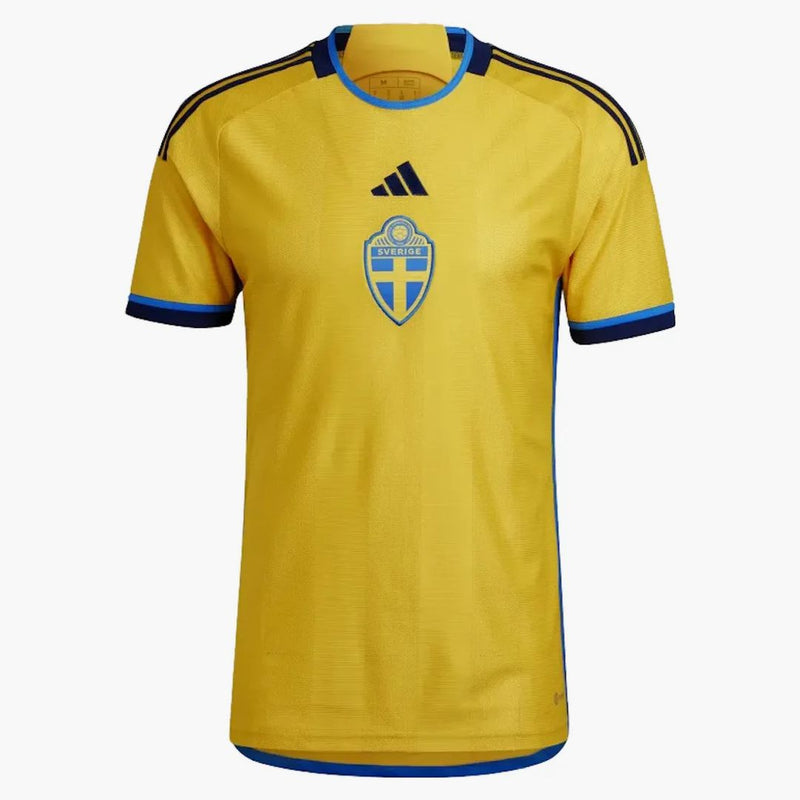 Adidas Švédsko 22 Home Jersey Eqt Yellow
