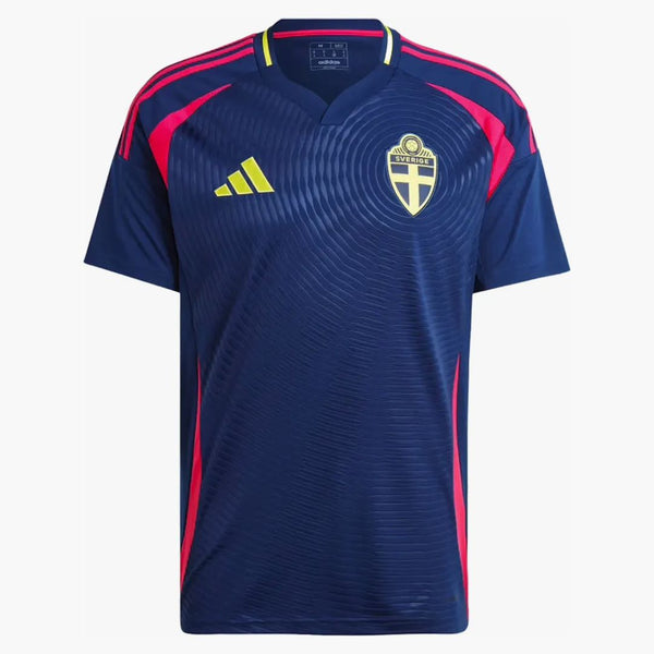 Adidas Švédsko 24 dresuje týmu Jersey Navy Blue