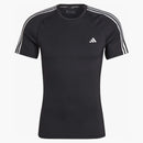 Adidas techfit 3-rems träning te svart