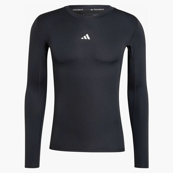 Adidas Techfit Compression Training Long Sleeve Tea Black