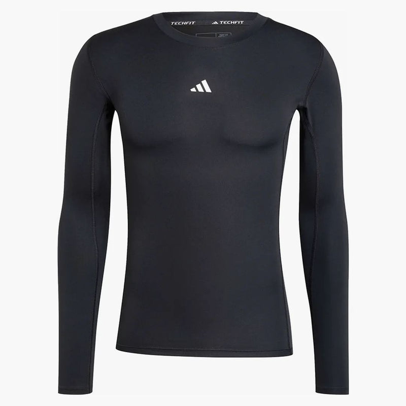 Adidas Techfit Compression Training Long Sleeve Tea Black