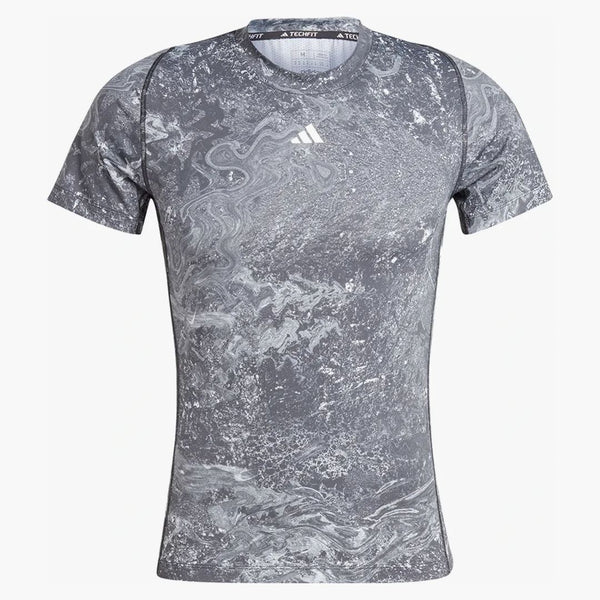 Adidas Techfit Training Tea Black/Silver Pebble