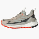Adidas Terrex Free Hiker 2.0 Low Wonder Beige Core Black Semi Impact Orange (women's)