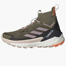 Adidas Terrex Free Hiker 2.0 Olive Strata Preloved Fig Amber Tint (women's)