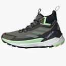 Adidas Terrex Free Hiker Gore-tex 2.0 Olive Strata Silver Green Aurora Black