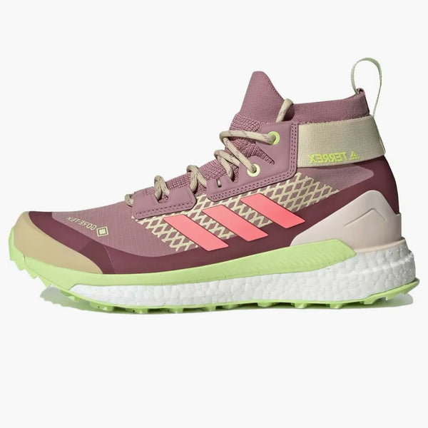 Adidas Terrex Free Hiker Gore-tex Acid Red Pulse Lime (women's)