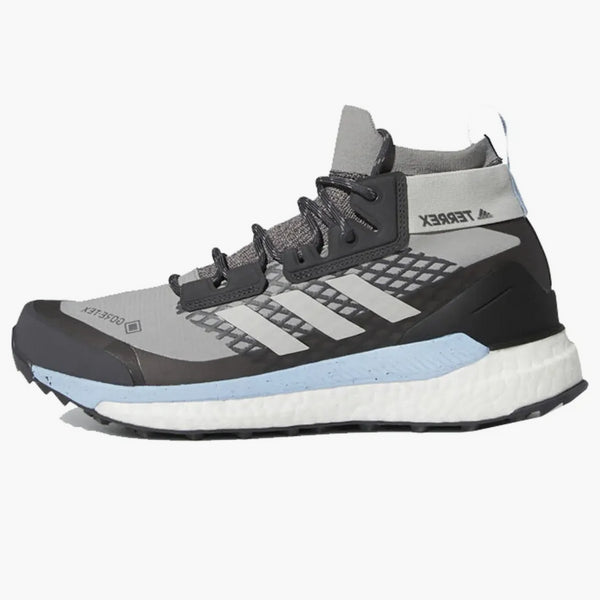 Adidas Terrex Free Hiker Gore-tex Charcoal Glow Blue (women's)