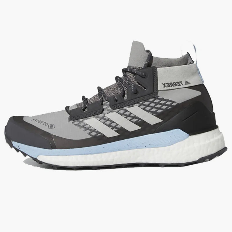Adidas Terrex Free Hiker Gore-tex Charcoal Glow Blue (women's)