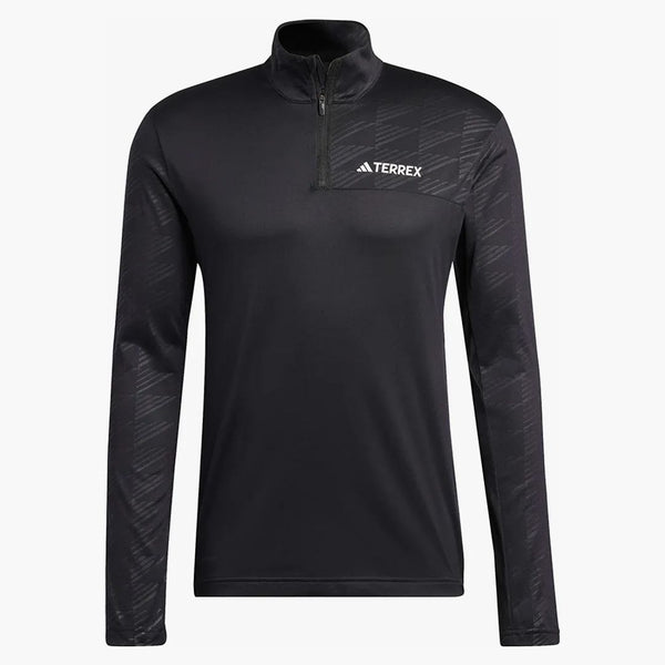 Adidas Terrex Multi Half-zip Long Sleeve Tee Black