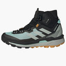 Adidas Terrex Skychaser Tech Gore-tex Semi Flash Aqua Core Black Preloved Yellow