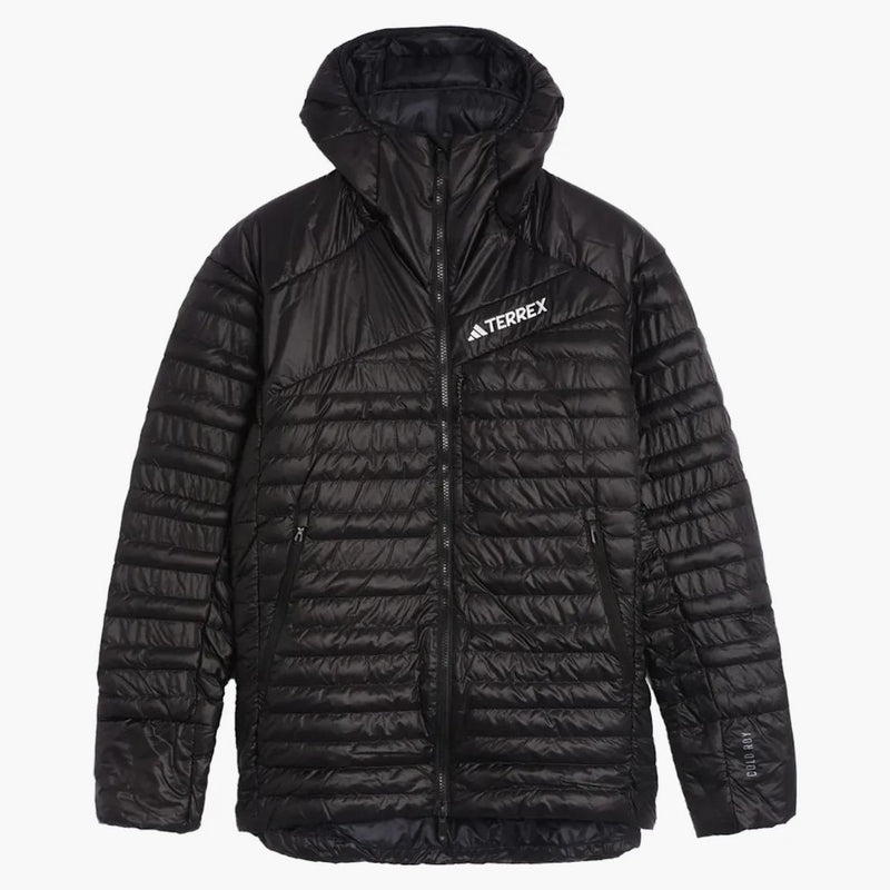 Adidas Terrex Techrock Down Hooded Giacca Nera