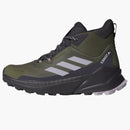 Adidas Terrex Trailmaker 2.0 Gore-tex Olive Strata Silver Dawn Aurora Black (women's)