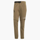 Adidas terrex utilitas senderismo pantalones con cremallera oliva straa