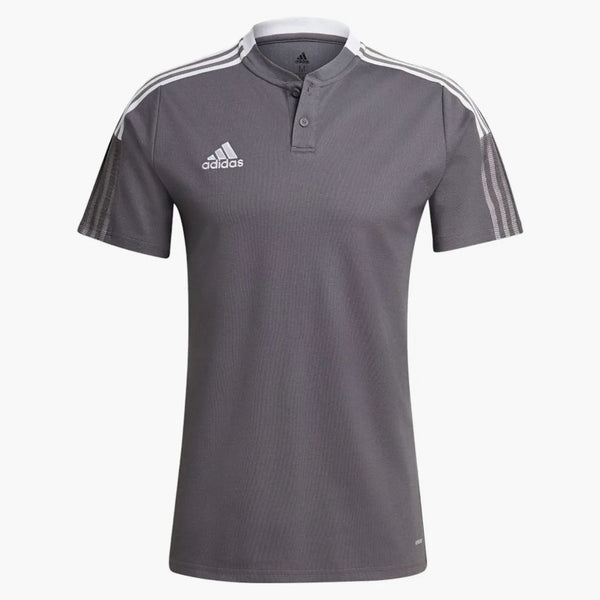 Adidas Tiro 21 Polo Shirt Team Grey Four