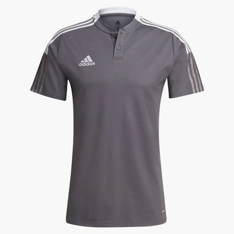 Adidas Tiro 21 Polo Shirt Team Grey Four