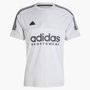 Adidas Tiro T-shirt Grey Two/black